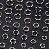 Beebeecraft 800Pcs 4 Styles 304 Stainless Steel Split Rings STAS-BBC0006-17-4