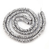 Electroplate Non-magnetic Synthetic Hematite Beads Strands X-G-T061-179K-2