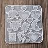 Heart DIY Silicone Ornaments Pendant Molds SIMO-R012-02-4