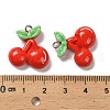Opaque Resin Pendants RESI-I064-01B-3