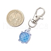 Luminous Turtle Resin Pendant Decorations HJEW-JM03246-3