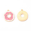 Alloy Enamel Pendants ENAM-R058-04-2