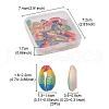 20Pcs Printed Natural Cowrie Shell Beads SHEL-YW0001-03B-4
