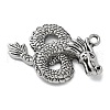 Tibetan Style Alloy with Enamel Pendants PALLOY-D290-17AS-2