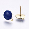 Ion Plating(IP) 304 Stainless Steel Stud Earring Findings STAS-P203-A03-02-2