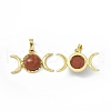 Natural Red Jasper Pendants G-H283-02E-2