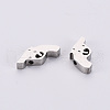 Non-Tarnish 304 Stainless Steel Beads STAS-T052-36P-2