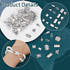   304 Stainless Steel Box Clasps FIND-PH0020-90-4