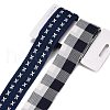 6 Yards 2 Styles Polyester Grosgrain Ribbon SRIB-A014-L01-1