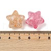 Transparent Crackle Acrylic Beads OACR-B031-08-3