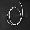 Natural White Shell Beads Strands SHEL-G014-14-3