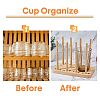 Wood Adjustable Cup Lid Holder ODIS-WH0043-88-4