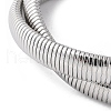 304 Stainless Steel Stretch Bracelets BJEW-A031-01I-P-2