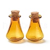 Glass Cork Bottles AJEW-O032-01C-1