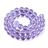 Transparent Glass Beads Strands GLAA-T032-T10mm-01-3