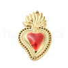 304 Stainless Steel Enamel Pendants STAS-K303-04G-07-1