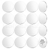  16Pcs 201 Stainless Steel Cabochons FIND-NB0005-30-7