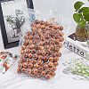 OLYCRAFT 120Pcs Round Natural Wood Beads WOOD-OC0001-85-LF-7