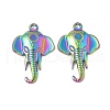 Ion Plating(IP) 304 Stainless Steel Pendants STAS-H172-09M-1
