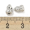 Textured Brass Beads KK-Q820-28P-3