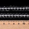 Transparent Glass Beads Strands GLAA-N001-63B-4