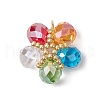 Transparent Glass Pendants PALLOY-MZ00645-03-1
