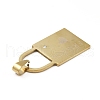 201 Stainless Steel Pendants STAS-D190-11GP-6