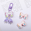 ANATTASOUL 14Pcs 7 Colors Plating Acrylic Beads OACR-AN0001-01-5