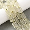 Natural Lemon Quartz Beads Strands G-L552R-01-2
