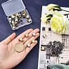 SUPERFINDINGS 40Pcs 2 Colors Brass Ear Cuff Findings KK-FH0004-46-3