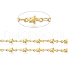 304 Stainless Steel Star Link Chains CHS-M003-04G-3