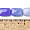 Natural Striped Agate/Banded Agate Beads Strands G-B137-B01-01E-5