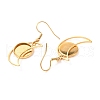 201 Stainless Steel Earring Hooks STAS-C030-24G-2