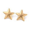 Light Gold 304 Stainless Steel Stud Earrings EJEW-K257-03B-KCG-1