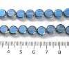 Electroplate Glass Beads Strands EGLA-C010-01A-5