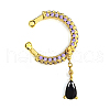 S925 Silver Water Drop Ear Clip Exquisite Sweet Cool Fashion Earrings PP4486-1-1