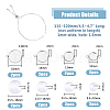 DICOSMETIC DIY Blank Dome Links Bracelet Making Kits DIY-DC0002-48-2
