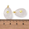 Natural Quartz Crystal Pendants G-B089-01G-02-3