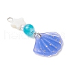 Resin Paillette Pendants PALLOY-JF03849-4