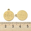 Ion Plating(IP) 316L Surgical Stainless Steel Pendants STAS-K280-11G-02-3