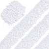 5 Yards 3-Layer Pleated Polyester Chiffon Lace Trim OCOR-WH0082-01A-1