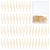 Unicraftale 200Pcs 304 Stainless Steel Flat Head Pins STAS-UN0058-92A-G-1