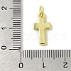 Brass Micro Pave Cubic Zirconia Pendants KK-M283-20B-02-3