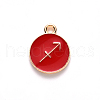 Alloy Enamel Pendants ENAM-S124-01A-07F-2