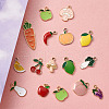 Craftdady Alloy Enamel Pendants ENAM-CD0001-06-5