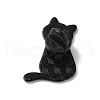 Cat Shape Enamel Pins JEWB-P039-01EB-02-2