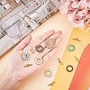 304 Stainless Steel Toggle Clasps STAS-FH0001-14-3
