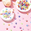 200Pcs 4 Styles Transparent Acrylic Beads OACR-YW0001-97-4