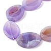 Natural Blue Lace Agate Beads Strands G-P570-B03-01-3