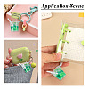 Transparent Resin Big Pendants RESI-TAC0019-04A-8